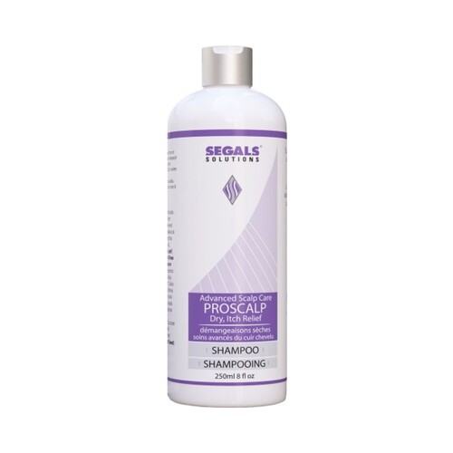 Segals ProScalp Shampoo on white background