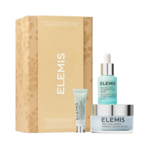 Elemis Pro-Collagen Revitalise and Rejuvenate Routine, 1 set Elemis Pro-Collagen Revitalise and Rejuvenate Routine on white background