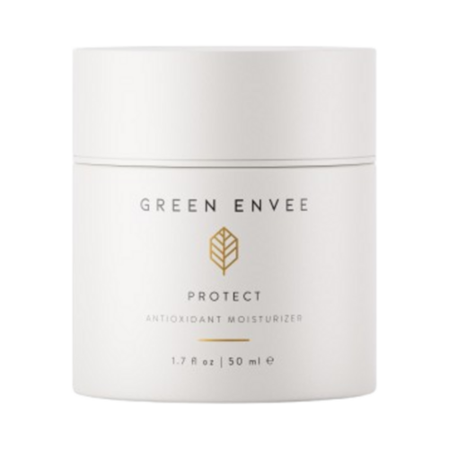 Green Envee Protect Antioxidant Moisturizer on white background