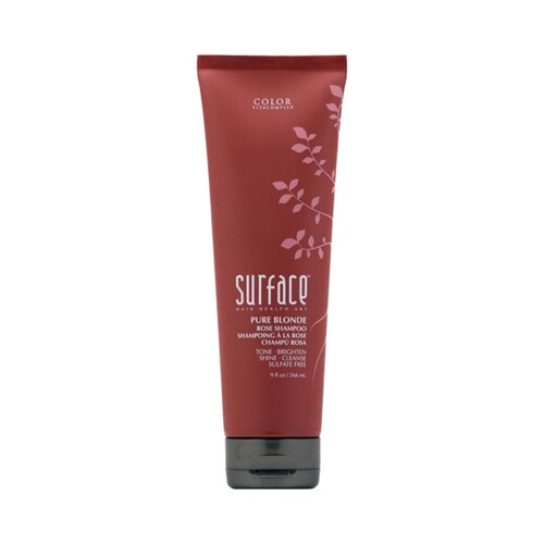 Surface Pure Blonde Rose Shampoo, 266ml/8.99 fl oz Surface Pure Blonde Rose Shampoo on white background