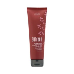 Pure Blonde Rose Shampoo on white background