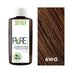 Pure Color 6WG Bronze Warm Gold on white background