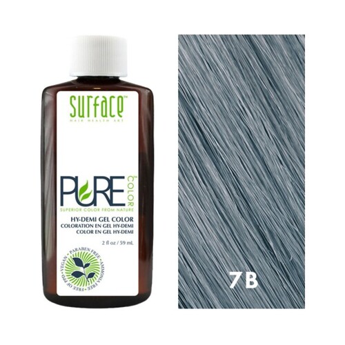 Surface Pure Color 7B Denim Blue on white background
