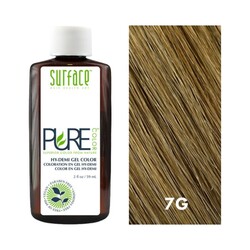 Pure Color 7G Toffee Gold on white background