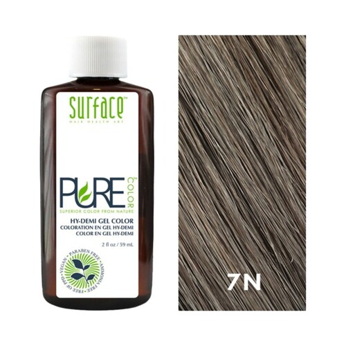Surface Pure Color 7N Natural Walnut on white background