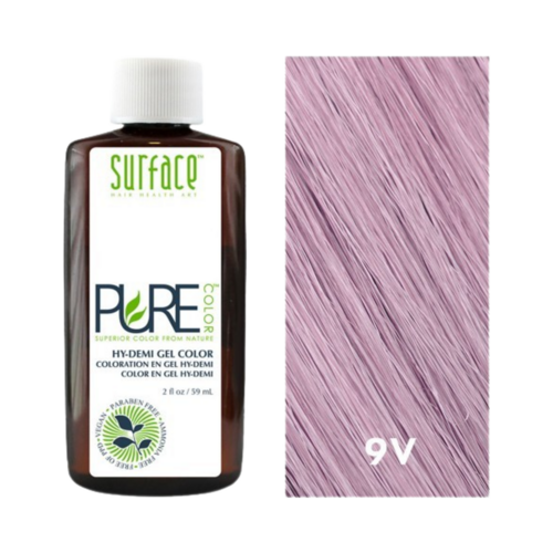 Surface Pure Color 9V Lavender Violet, 59ml/2 fl oz Surface Pure Color 9V Lavender Violet on white background