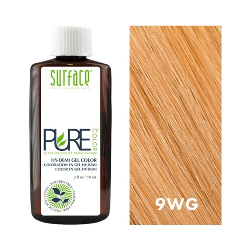 Surface Pure Color 9WG Chardonnay Warm Gold on white background
