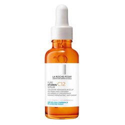 Pure Vitamin C12 Serum on white background