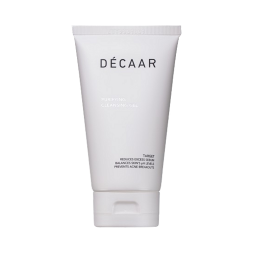 Decaar Purifying Cleansing Gel on white background
