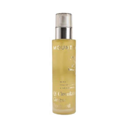 Mount Lai Qi Circulation Ginger Body Oil, 120ml/4.06 fl oz Mount Lai Qi Circulation Ginger Body Oil on white background