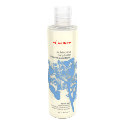 Red Flower Moisturizing Body Lotion - French Lavender on white background