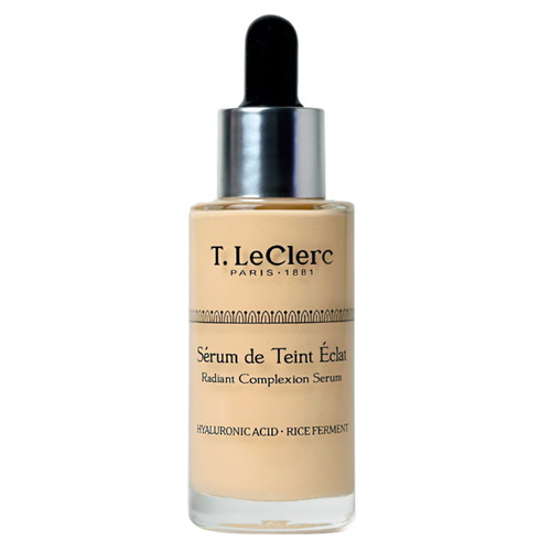 T LeClerc Radiant Anti-Aging Complexion Serum - Amande on white background