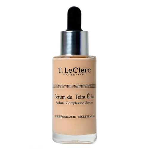 T LeClerc Radiant Anti-Aging Complexion Serum - Amande on white background