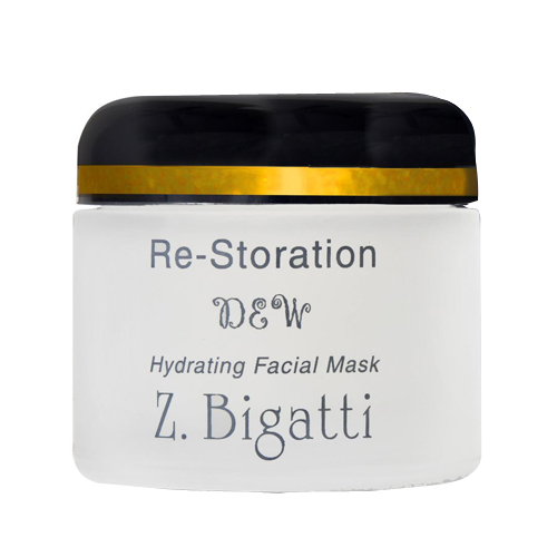 Z Bigatti Re-Storation Dew - Hydrating Facial Mask on white background