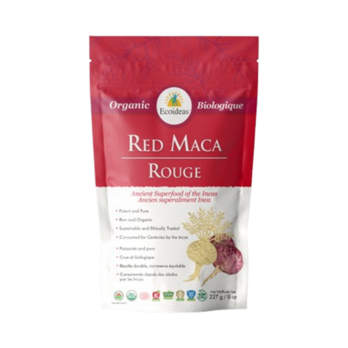 Ecoideas Red Maca Organic on white background