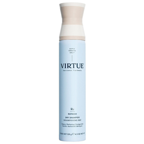 Virtue Refresh Dry Shampoo on white background