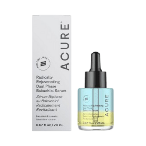 Acure Rejuv. Dual Phase Bakuchiol Serum, 20ml/0.68 fl oz Acure Rejuv. Dual Phase Bakuchiol Serum on white background