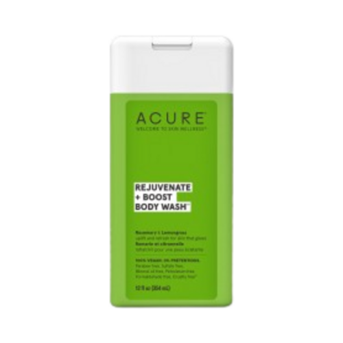 Acure Rejuvenate + Boost Body Wash on white background
