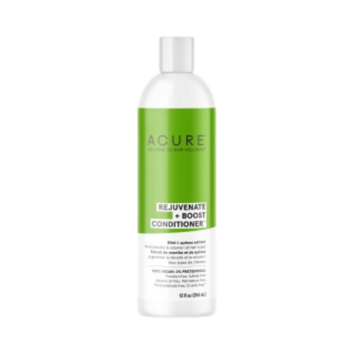 Acure Rejuvenate + Boost Conditioner on white background