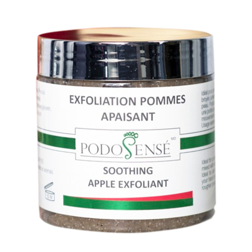 Podosense  Relaxing Exfoliating Gel - Soothing Apple Exfoliant on white background