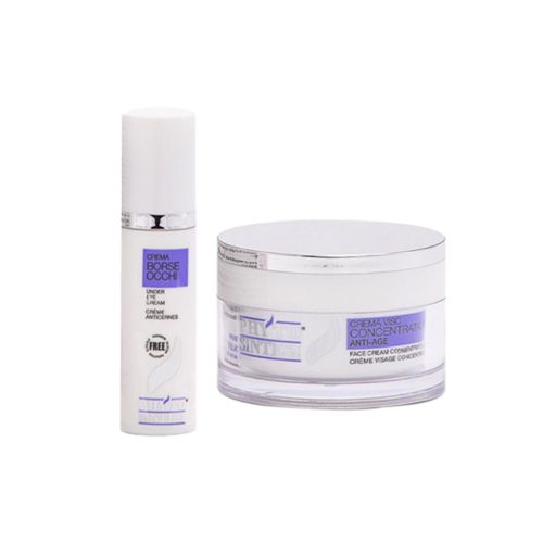Phyto Sintesi Retinol Concentrated Cream and Anti-Puffiness Eye Cream Kit on white background