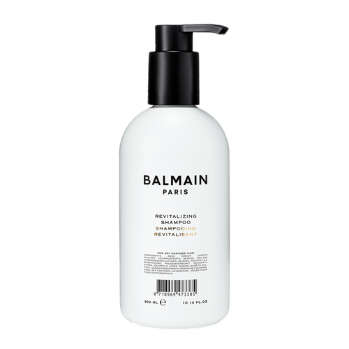 BALMAIN Paris Hair Couture Revitalizing Shampoo on white background