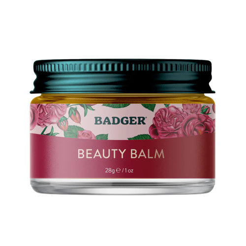Badger Balms Rose Beauty Balm (Delicate Skin), 28g/0.99 oz Badger Balms Rose Beauty Balm (Delicate Skin) on white background
