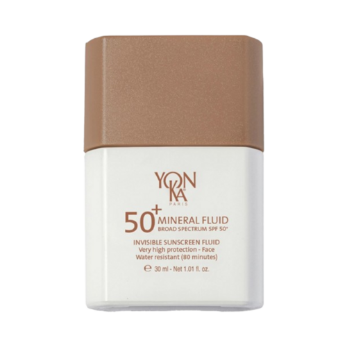 Yonka SPF 50+ Mineral Fluid, 60ml/2.03 fl oz Yonka SPF 50+ Mineral Fluid on white background