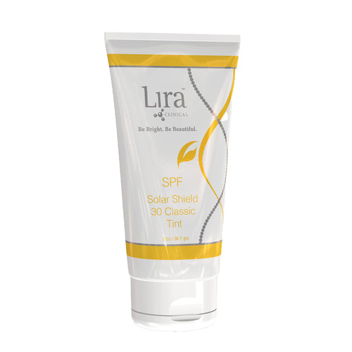 Lira Clinical  SPF Line Solar Shield 30 Classic Tint on white background