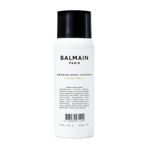 BALMAIN Paris Hair Couture Session Spray Strong on white background