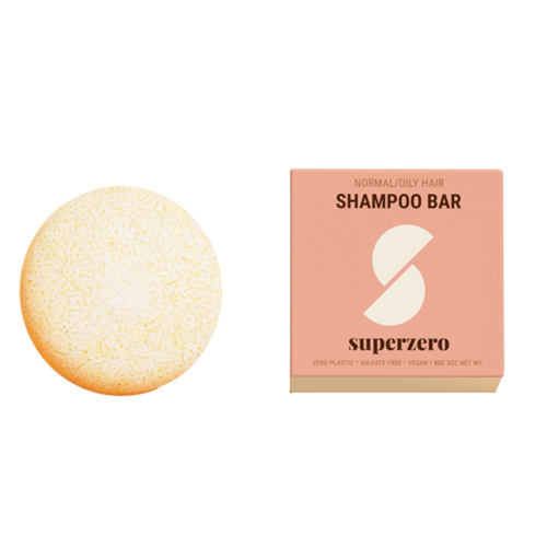 Superzero Shampoo Bar (Normal Oily Hair) on white background