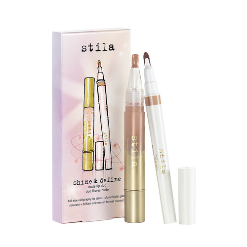 Stila Shine  Define Lip Duo - Nude on white background