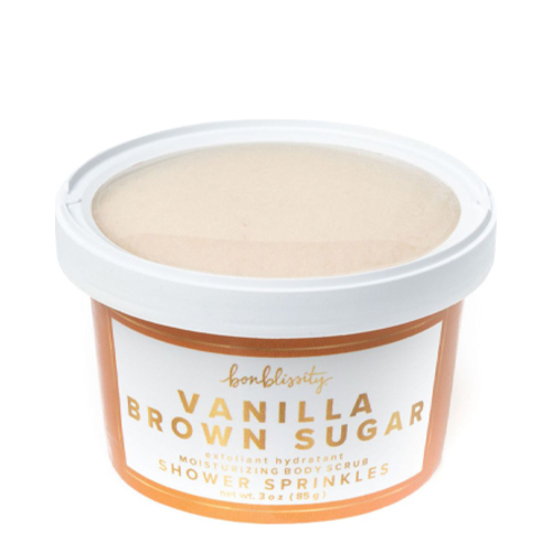 Bonblissity Shower Sprinkles - Vanilla Brown Sugar on white background
