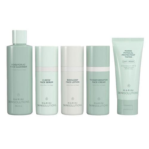 Marini Skin Solutions Skin Care Management System - Normal Combo with MPP on white background