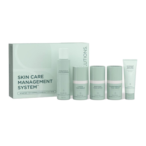 Marini Skin Solutions Skin Care Management System (Starter Kit) - Normal/Combination on white background