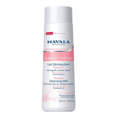 MAVALA Skin Solution Clean and Comfort Caress Cleansing Milk on white background