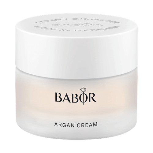 Babor Skinovage Argan Cream on white background