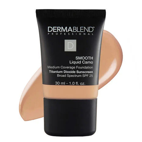 Dermablend Smooth Liquid Camo Hydrating Foundation - 0C Linen on white background