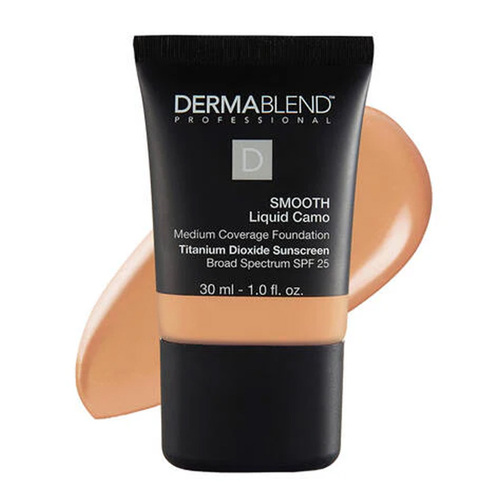 Dermablend Smooth Liquid Camo Hydrating Foundation - 0C Linen on white background