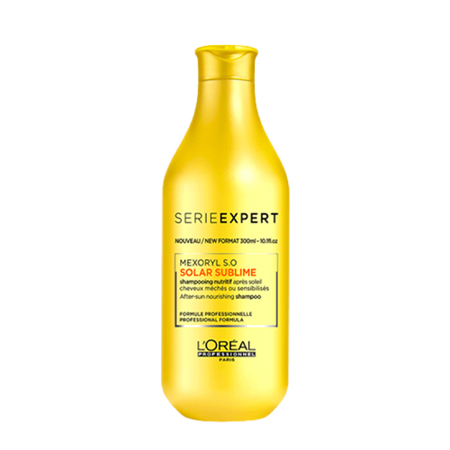 Loreal Professional Paris Solar Sublime Shampoo on white background