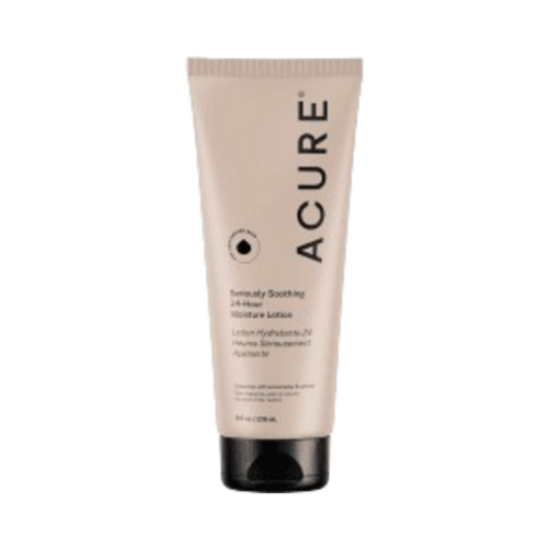 Acure Soothing 24-hour Moisture Lotion on white background