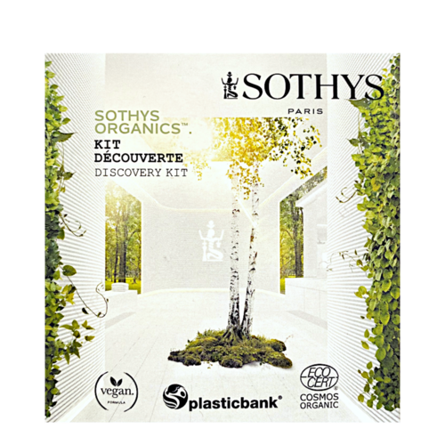 Naturally Yours Sothys Organics Discovery Kit on white background