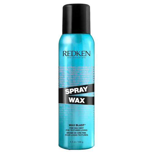 Redken Spray Wax Invisible Fine Wax Texture Spray on white background