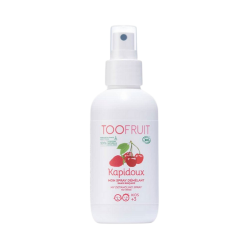 Toofruit Strawberry - Cherry No-Rinse Light Detangler on white background