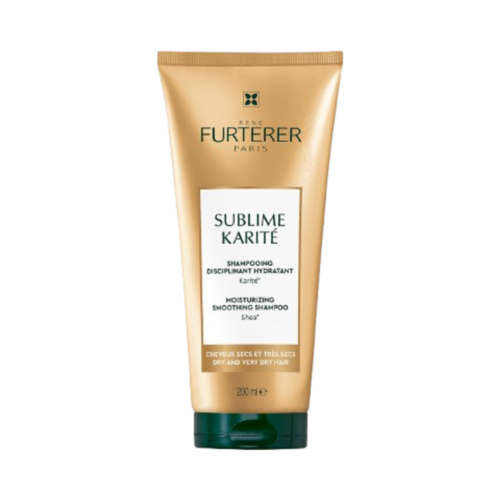 Rene Furterer Sublime Karite Moisturizing Smoothing Shampoo on white background