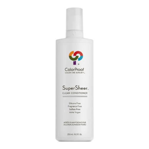ColorProof SuperSheer Clean Conditioner on white background