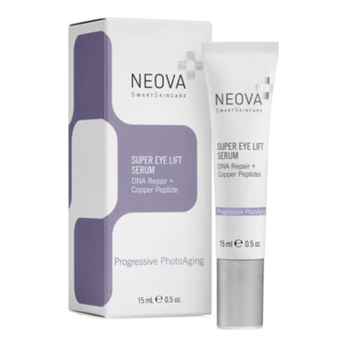 Neova Super Eye Lift Serum on white background