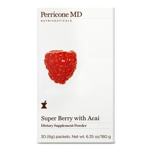 Perricone MD Super berry Powder with Acai on white background