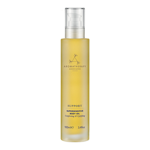 Aromatherapy Associates Support Supersensitive Body Oil on white background