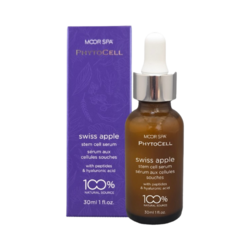 Swiss Apple Stem Cell Serum on white background